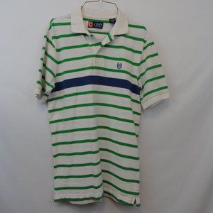 Chaps short sleeve polo mens size small